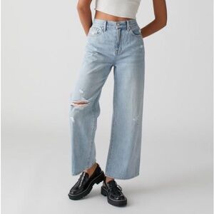 Pistola Loretta High Rise Relaxed Wide Leg Jeans